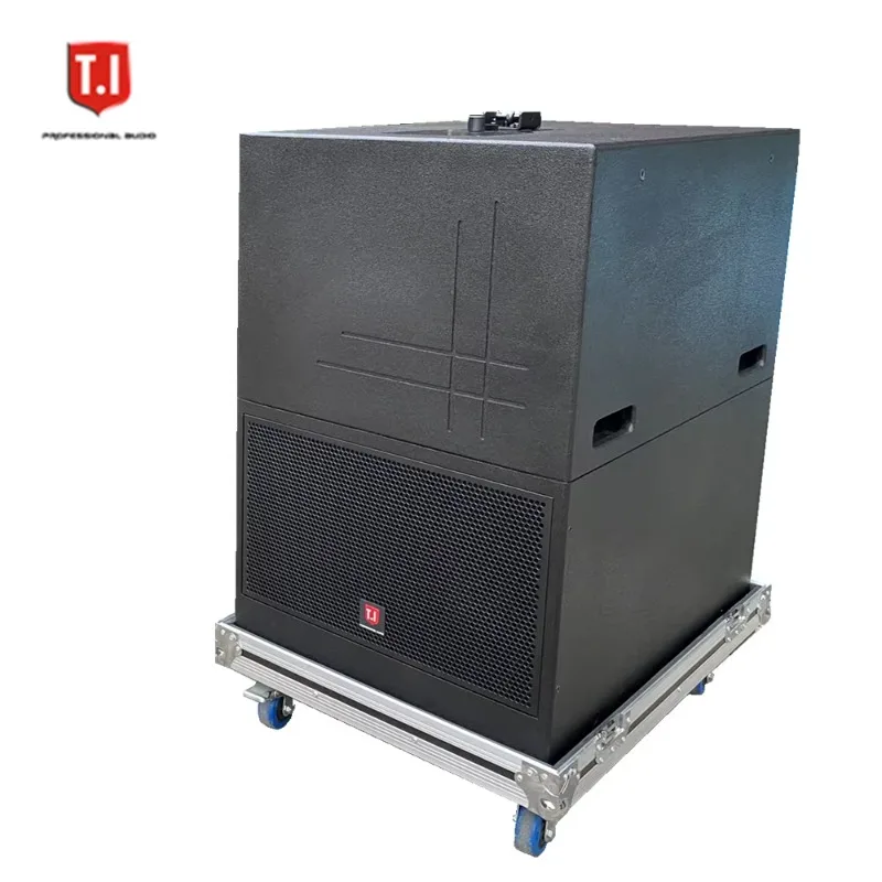 18 Inch Neodymium Active Subwoofer, Three Unit Bass Speaker for Professional Concert Stage Audio System