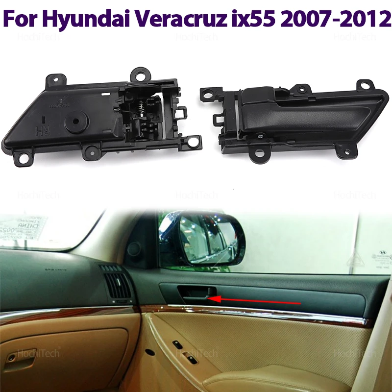 82610-3J000 82620-3J000 Innentürgriff Vordertür Hintertür Innengriff Schwarz Passend für Hyundai Veracruz 2007–2015