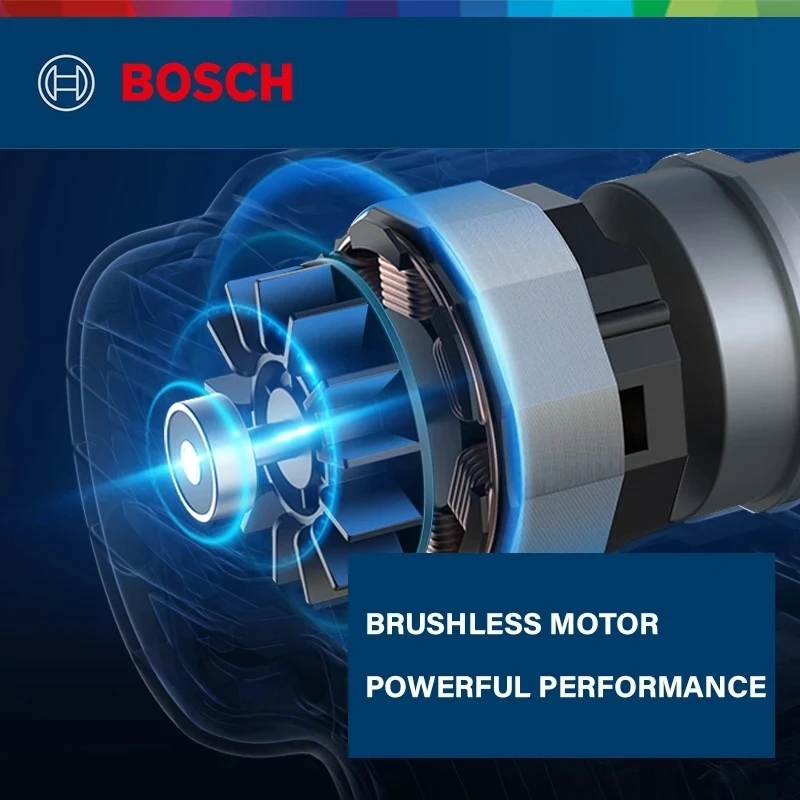 BOSCH Brushless Cordless Impact Drill Set GSB185-LI Electric Screwdriver Driver 18V Rechargeable Bosch Professional Power Tool