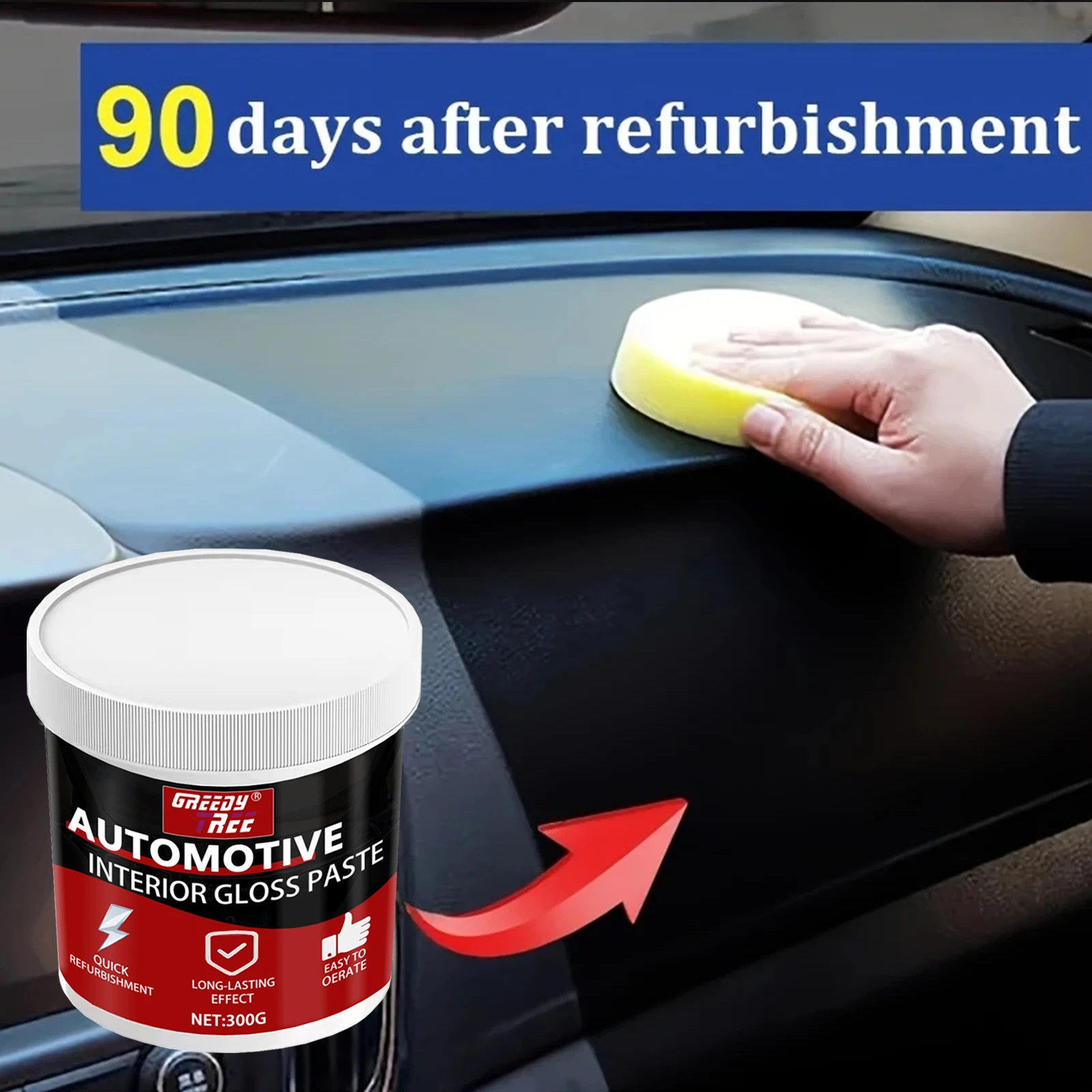 Car Plastic Trim Restorer Wax - огляд і ціна Trim Restorer Plastic
