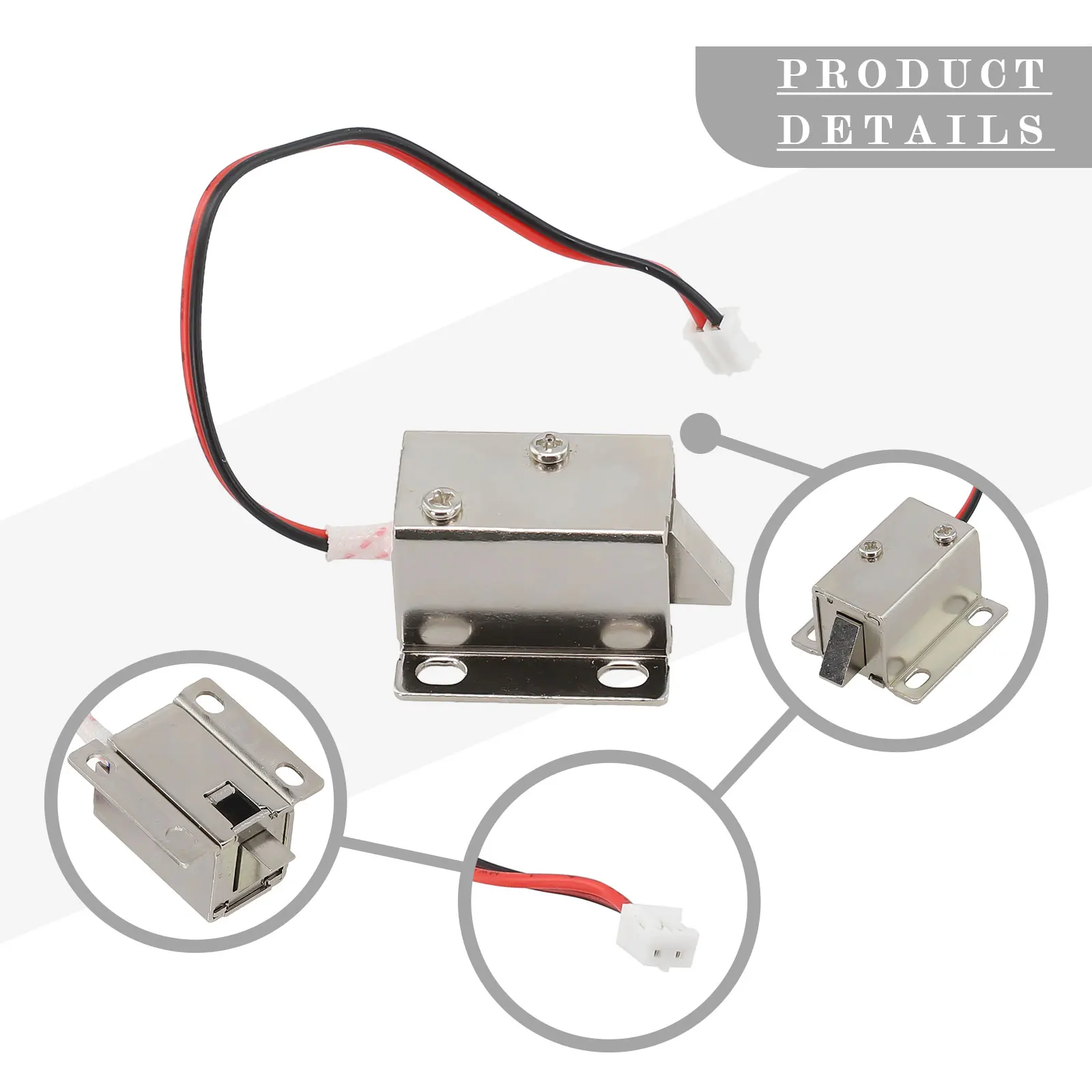 Compact Design Electromagnetic Lock DC6V 24V Electronic Electric Secure and Reliable Locking Smart Integration