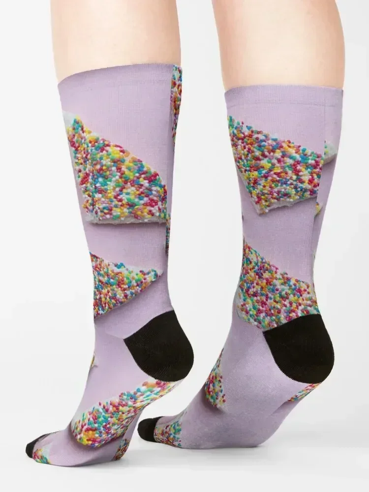 Fairy Bread Socks cute winter thermal colored Men's Boy Child Socks Women's