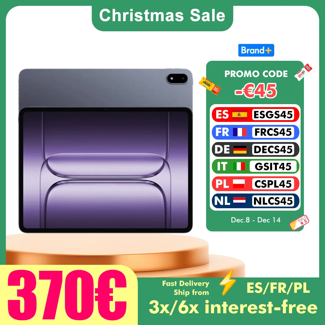 Oneplus Pad 3 Tablette PC WIFI 13,2" 12 Go/256 Go 12 Go/512 Go sans chargeur