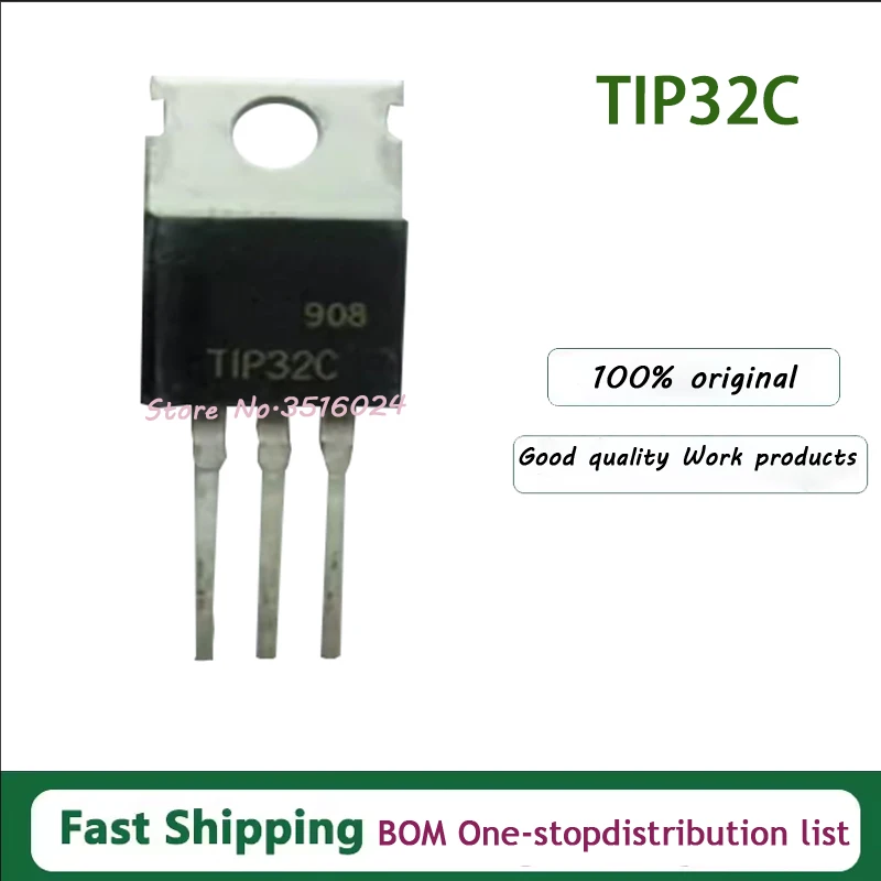 10PCS - 10PCAS New Imported Original TIP31C TIP31 TIP32C TIP32 TO-220
