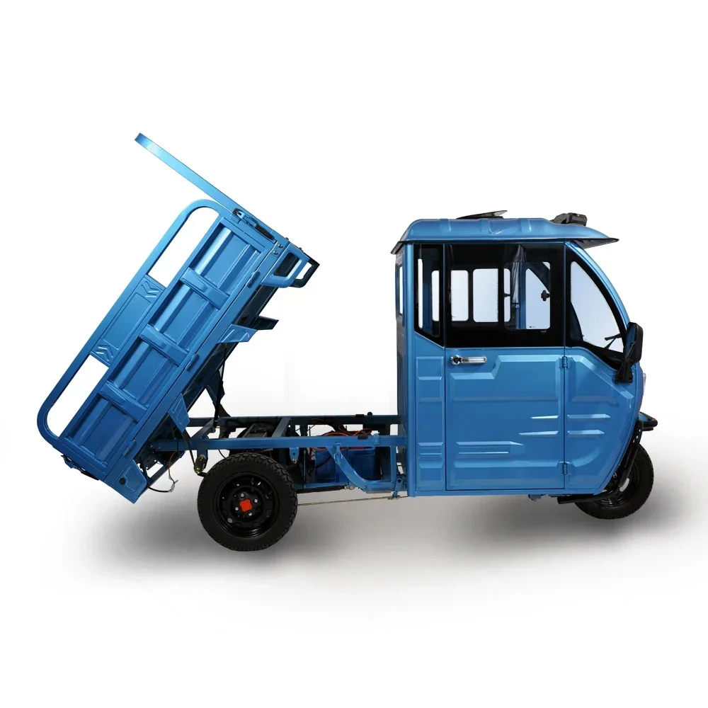 2025/1000W Cargo Electric Tricycles Motorcycles Off Road Tire For Adults Powerful Trike Tuktuk