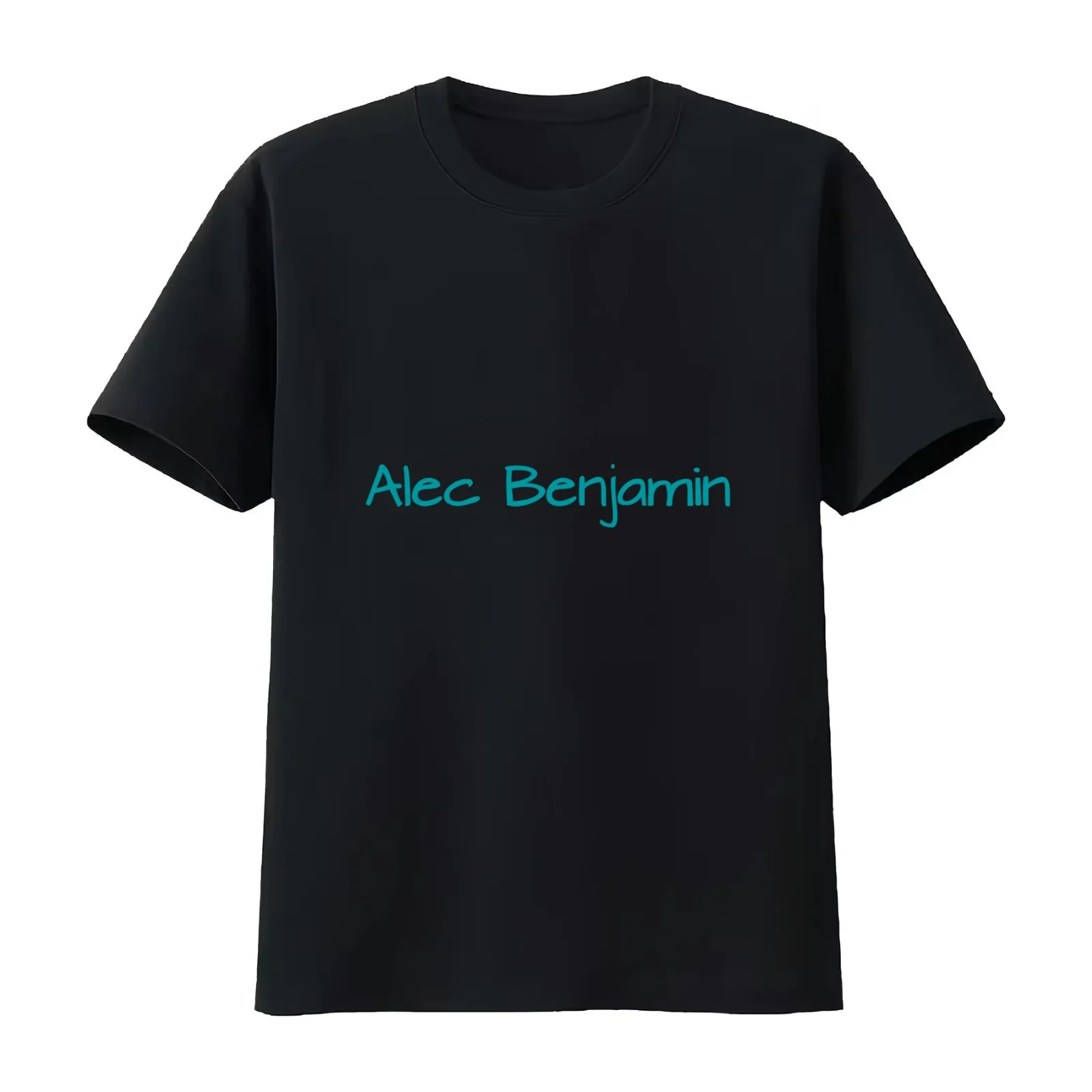 Alec Benjamin Name T-Shirt Summer Casual Cotton Tee Oversized Streetwear Tops Vintage Graphic Print Loose Fit Short Sleeve