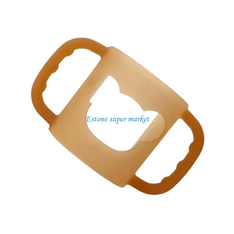 

090B Toddler Feeding Training Handle Infant Baby Bottle Hand Grip Holder Sleeve Secure Hand Shank for Milk Bottles