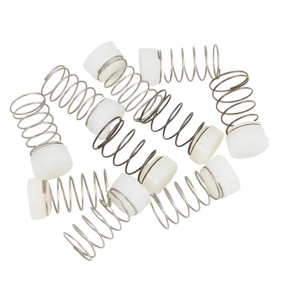 10 Sets of 135mm Foot Protector Rubber Seal Pads with Springs for Air Compressor Parts Perfect Replacement Pads