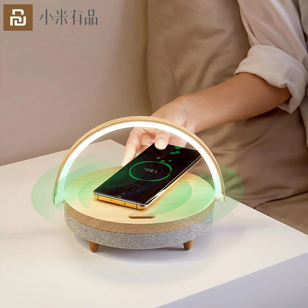 

Youpin Mobile Phone Wireless Charging Bluetooth Audio Birthday Present Household Music Bedside Lamp Table Bedroom Small Speaker