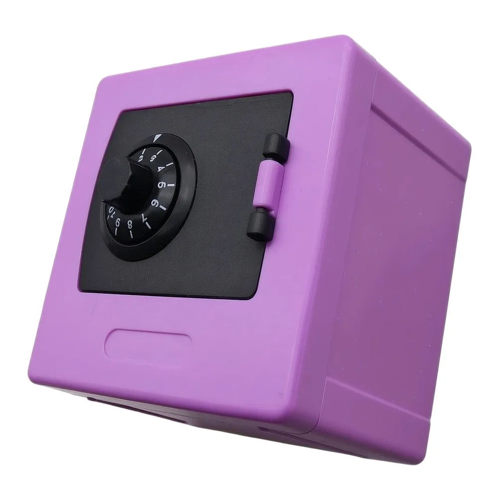 Locking Piggy Bank Secure Savings Box User-friendly Locking Mechanism Playful Room Decoration For Teaching Saving Habits