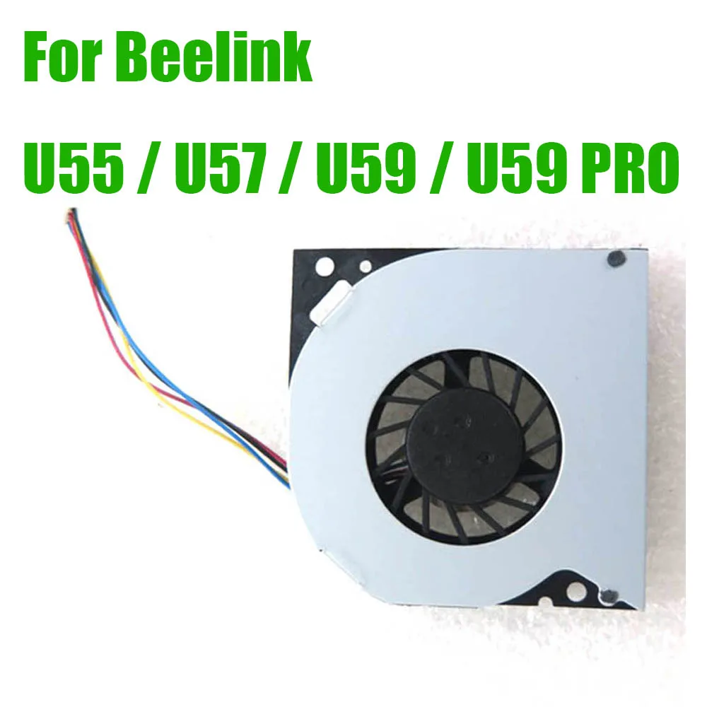 

For Beelink U55 U55-A / U57 U57-F / U59 U59V2-E / U59 PRO U59PRO-E DC5V Replacement Mini PC CPU Fan