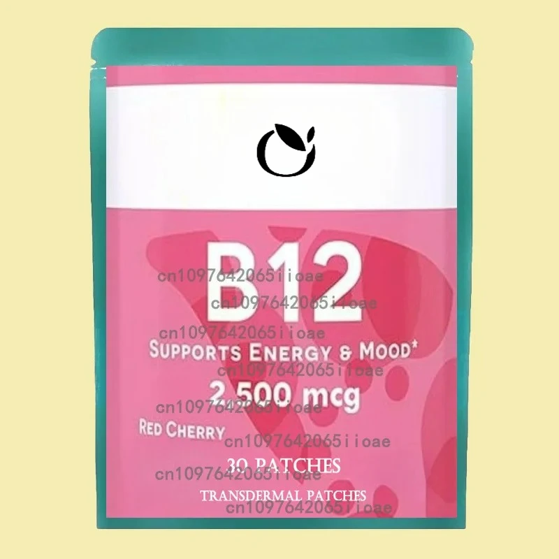 30 Patch Patch Transdermal Energi Vitamin 2 B12