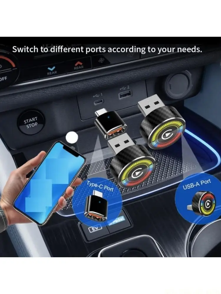 J0MA Compact Mini Wireless Box Designed for Easy Installation and Auto Screen Casting Providing Stable Connection in
