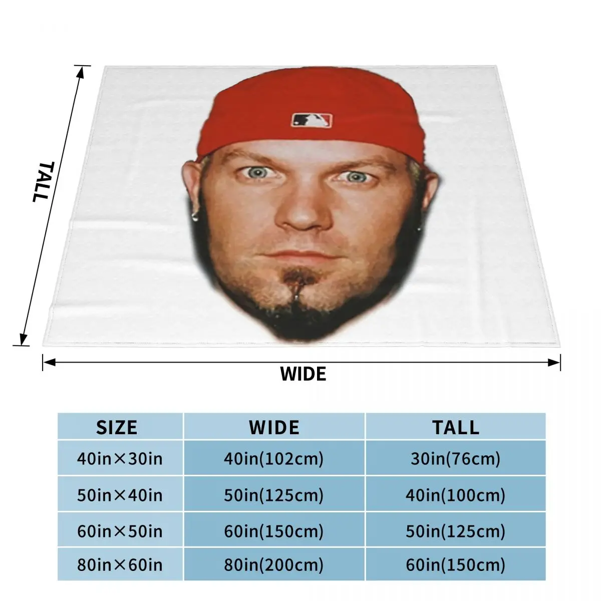 Fred Durst Queen Bed Anime coperta copriletto sul letto coperta morbida ultraleggera