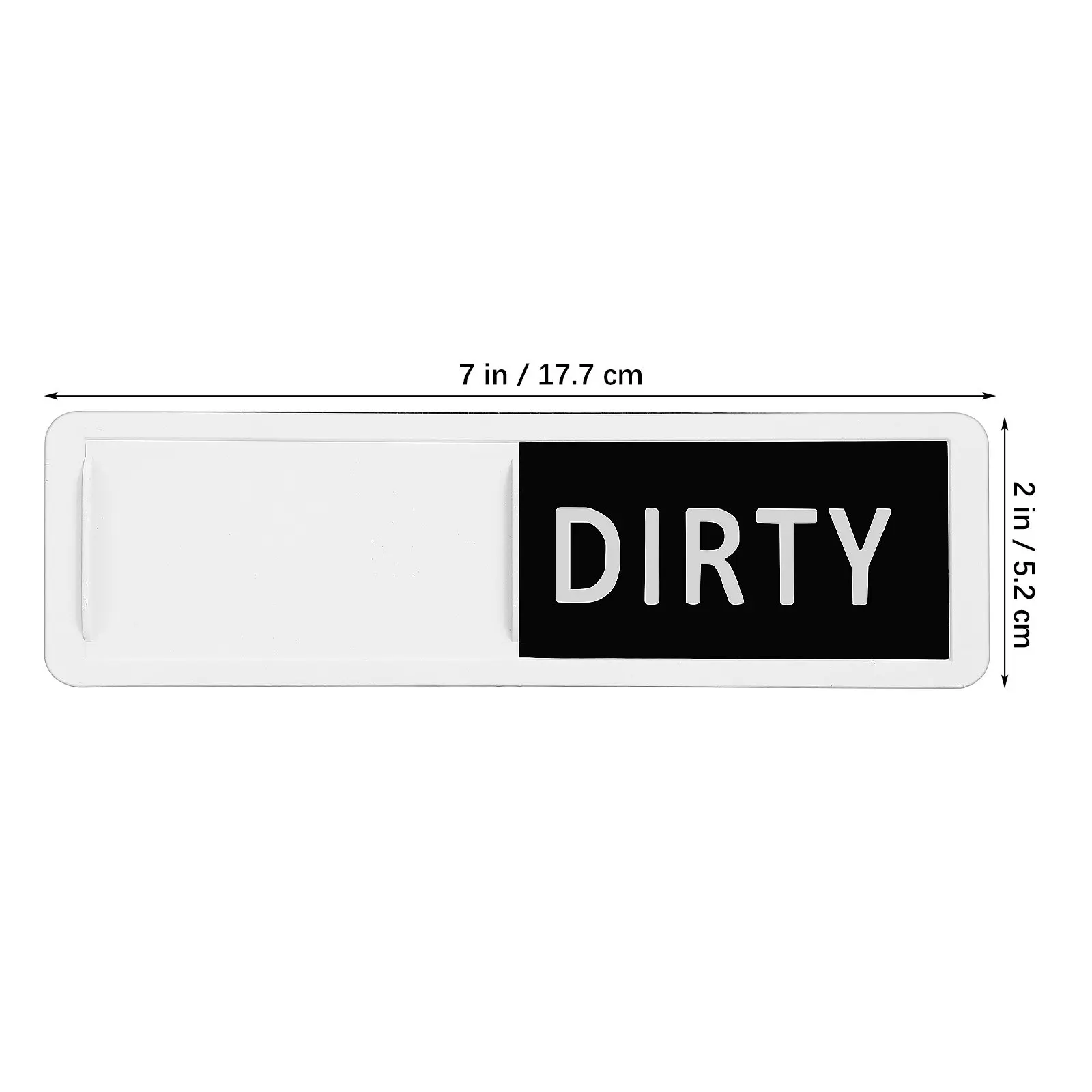 Dishwasher Clean Dirty Sign Magnetic Slide Indicator High Contrast Display for Fast Recognition Fits All Models Kitchen