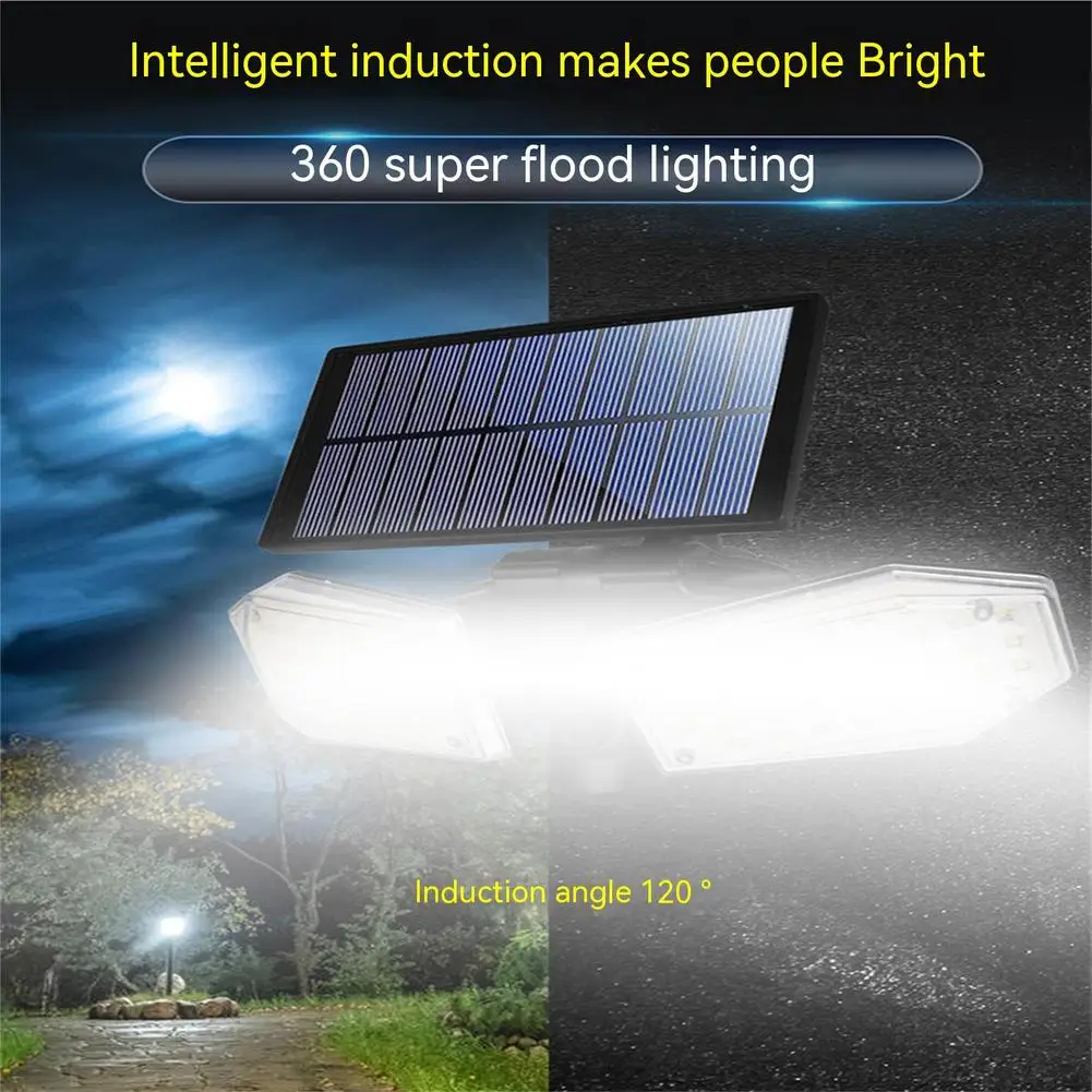 

Solar Split Led Light Outdoor Wall Lamp Human Body Induction Lighting Street Lamp Garden Landscape Light