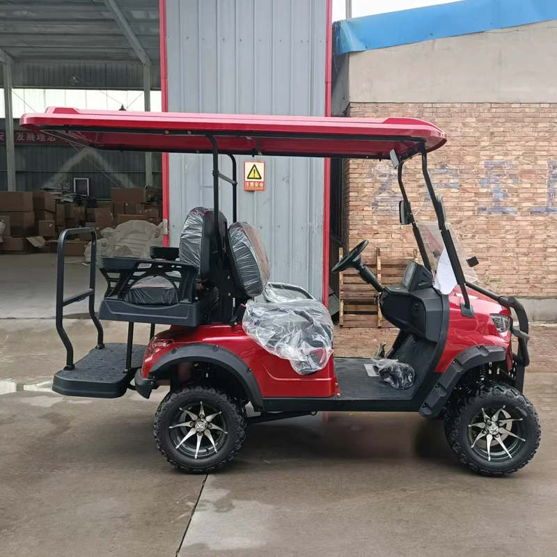 Silnik elektryczny MMC Buggy golfowy 72 V bateria litowa nowy 4 6-osobowy drogowy legalny wózek golfowy