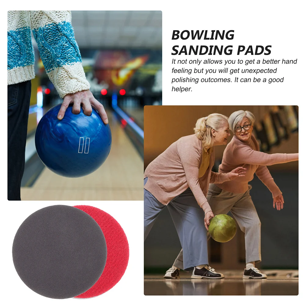 

16Pcs Bowling Cleaning Pads Professional Multi-Use Polishing Pads Fast Heat Dissipation Wear-Resistant Bowling Ball Cleaner