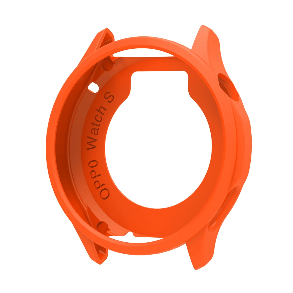 

1X Smartwatch Silicone Cover For OPPO Watch S Case Silicon Protective Skin Shell Guard Protector