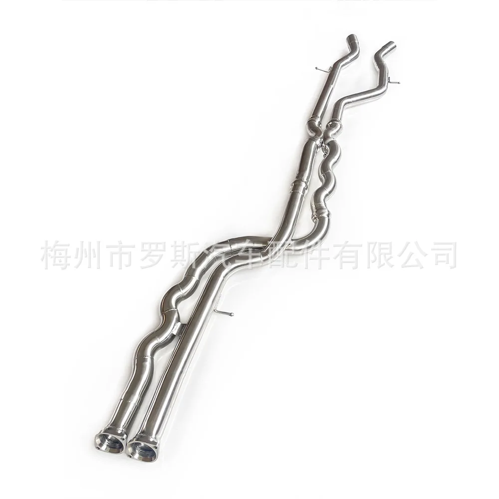 

Suitable for BMW M3 M4 F80 F82 F83 S55 3.0T 2014-2019 Equal length medium tube exhaust pipe