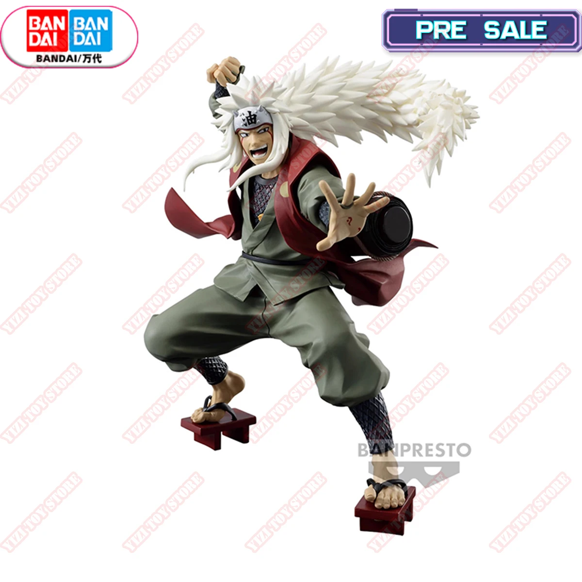 

Bandai Original Banpresto NARUTO BFC Jiraiya Anime Figures Action Model Toys