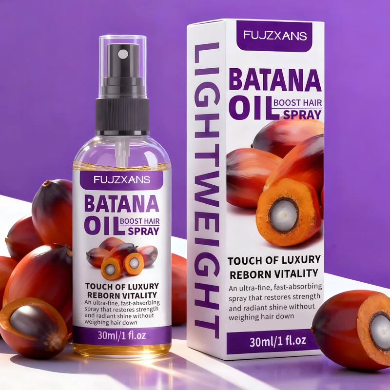 

30ml Batana Oil Spray for Hair Growth & Repair - Nourishes Scalp, Revitalizes Dry & Aging Hair, Restores Smoothness & Shine