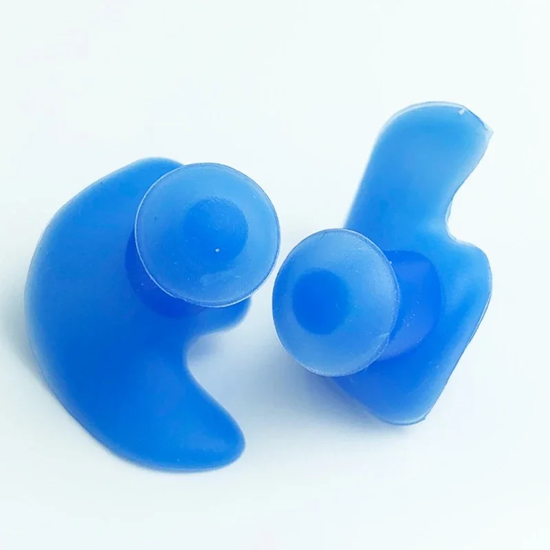 Bouchons d'oreille souples en silicone pour sports nautiques, bouchons d'oreille anti-poussière, protecteur d'oreille anti-bruit, bouchon d'oreille de natation, 1 paire