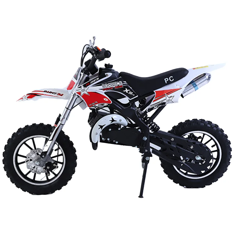 New Fashion 2 stroke Mini Dirt Bikes Pull Start Gas Mini Motorcycle 49cc For Kids