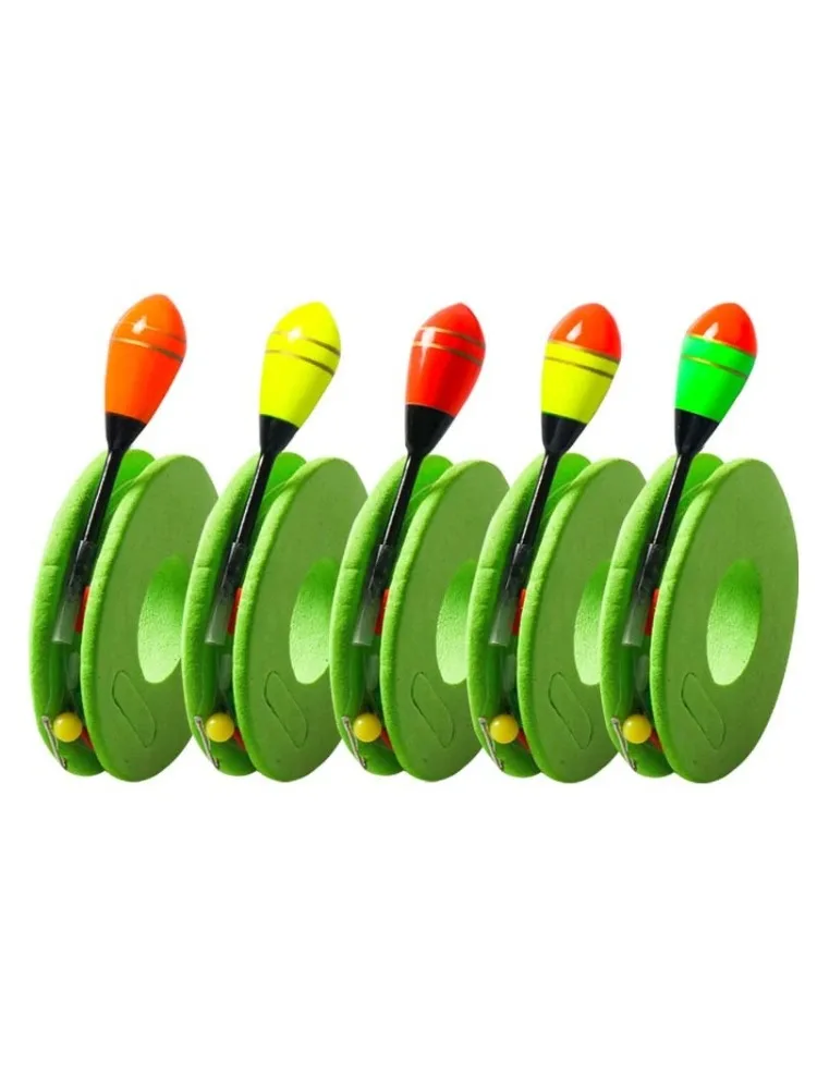 Flotteur de plongée en barre blanche pour petits poissons, sans saillie, court, utilisé pour la pêche en menton, 1 pièce