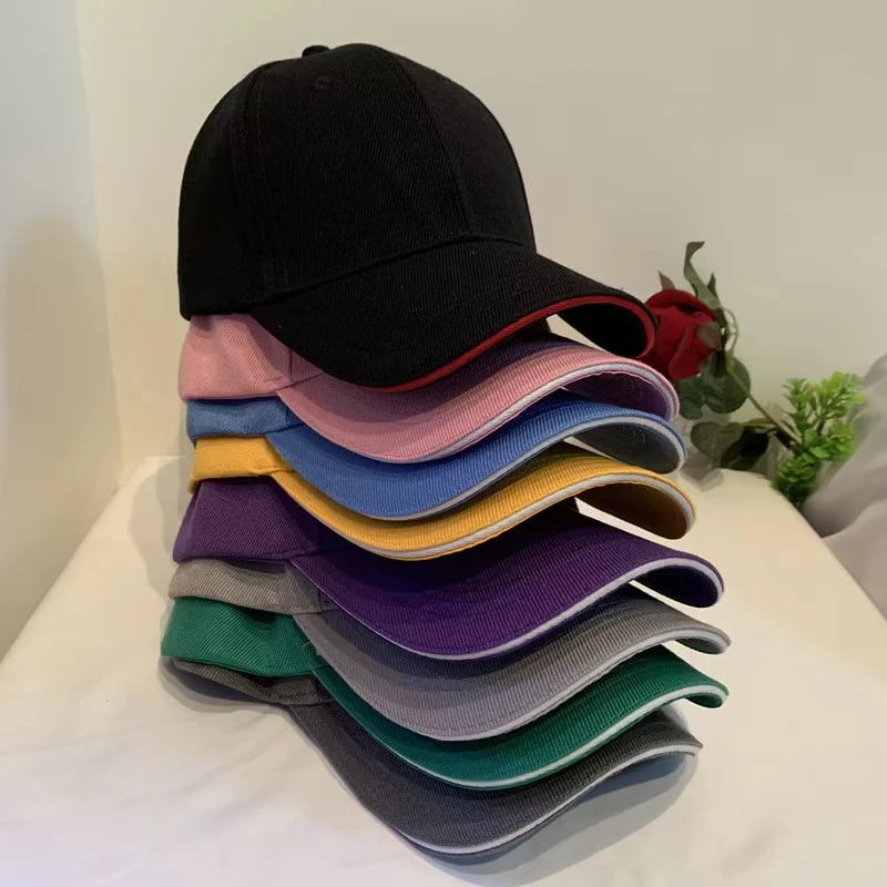 1Pc Unisex, Baseball Cap Smooth Acrylic Informal, Adjustable Hats For Women And Men, Hip Hop Cap, Streetwear, Dad Hat Wholesale image 4