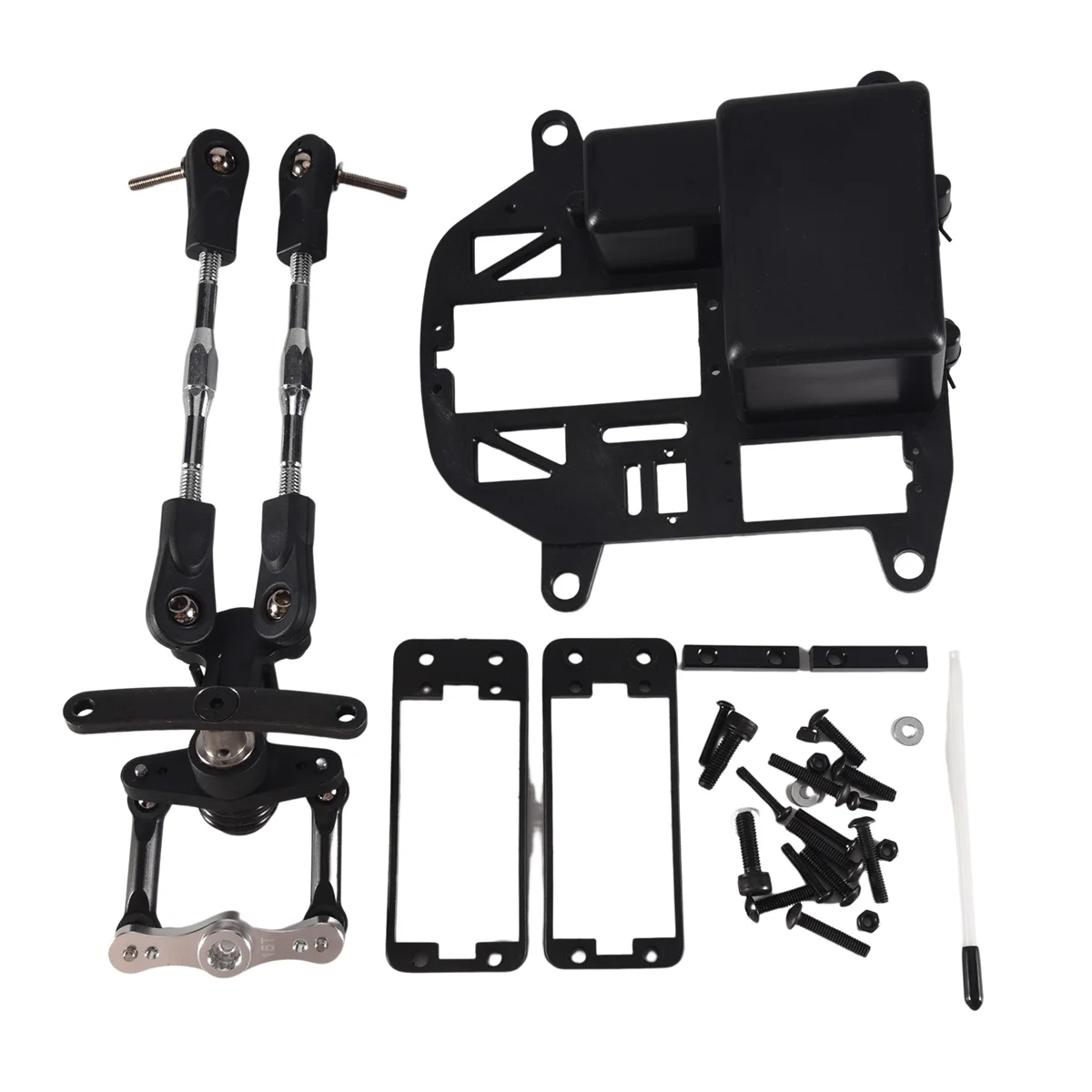 Kit sterzo simmetrico in alluminio Trun simmetrico adatto per motore King 1/5 HPI ROVAN KM BAJA 5B 5T 5SC