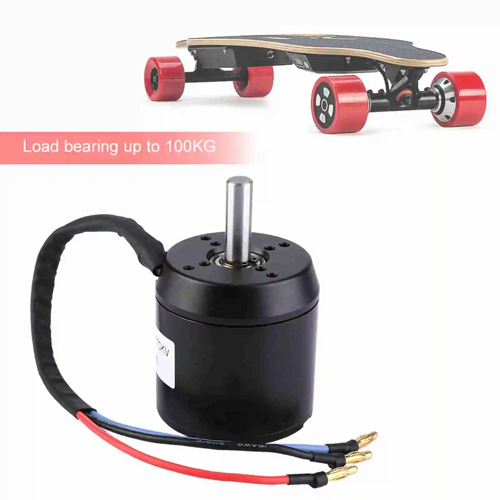 

Electric Scooter Hub Strong Power Waterproof Dustproof Brushless Motor 170KV 3000W Scooter Hub Motor Scooter Brushless Hub Motor