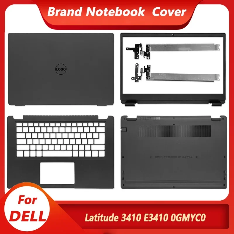 

Новинка для Dell Latitude 3410 E3410, задняя крышка ЖК-дисплея/передняя панель/подставка для рук/нижняя часть корпуса, петли, крышка корпуса 0GMYC0 00MC2P 0VMY1K, черный