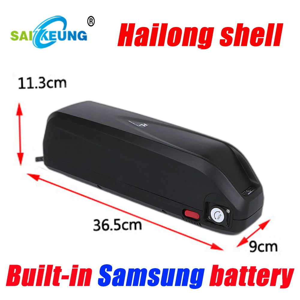 Rechargeable Hailong 36V48V52v Electric Bike Battery 60V 72V 20/23/24/25/30ah/35/40/50/60ah 3000w Scooter Lithium Battery Pack