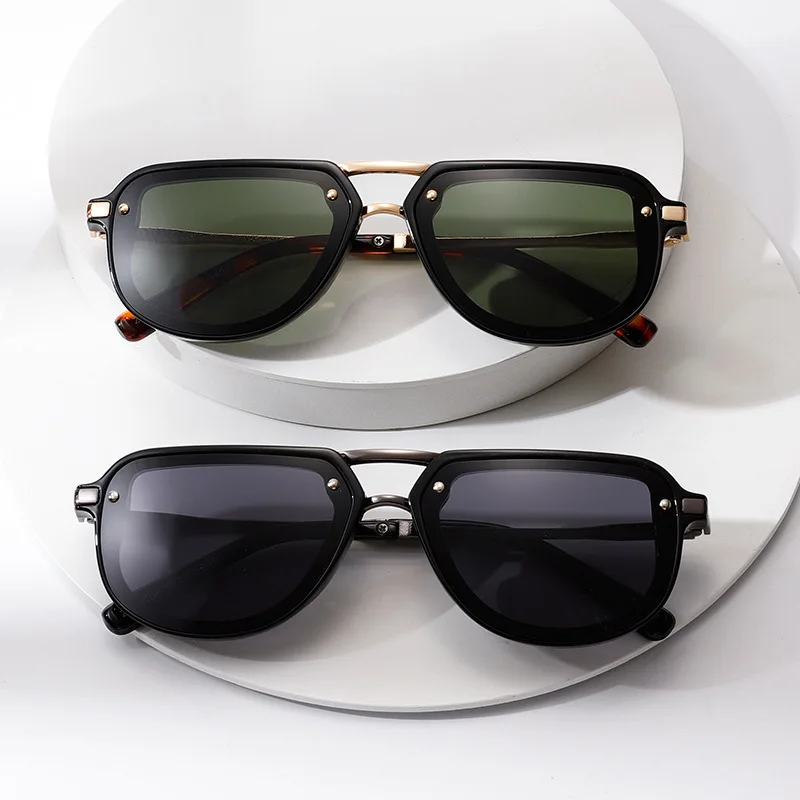 SHAUNA Retro Small Oval Women Luxury Sunglasses Fashion Rivets Blue Green Shades UV400 Men Trending Punk Sun Glasses