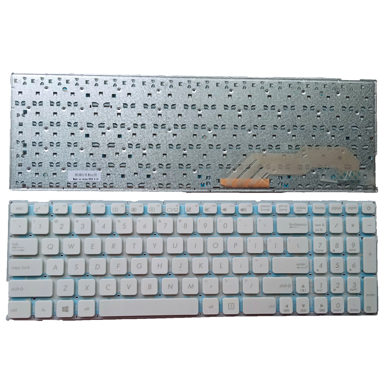 

US Keyboard for Asus R541 R541S R541SA R541SC R541NA R541U R541UA/UV/UJ VM592U VM592L