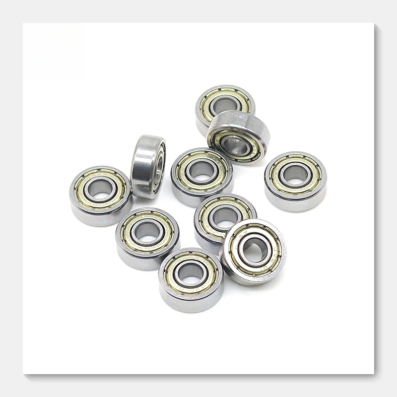 10Pcs Mini Deep Groove Ball Bearings 603ZZ 604ZZ 605ZZ 606ZZ 607ZZ 608ZZ Double ZZ Metal Shield Chrome Steel Tiny Bearings
