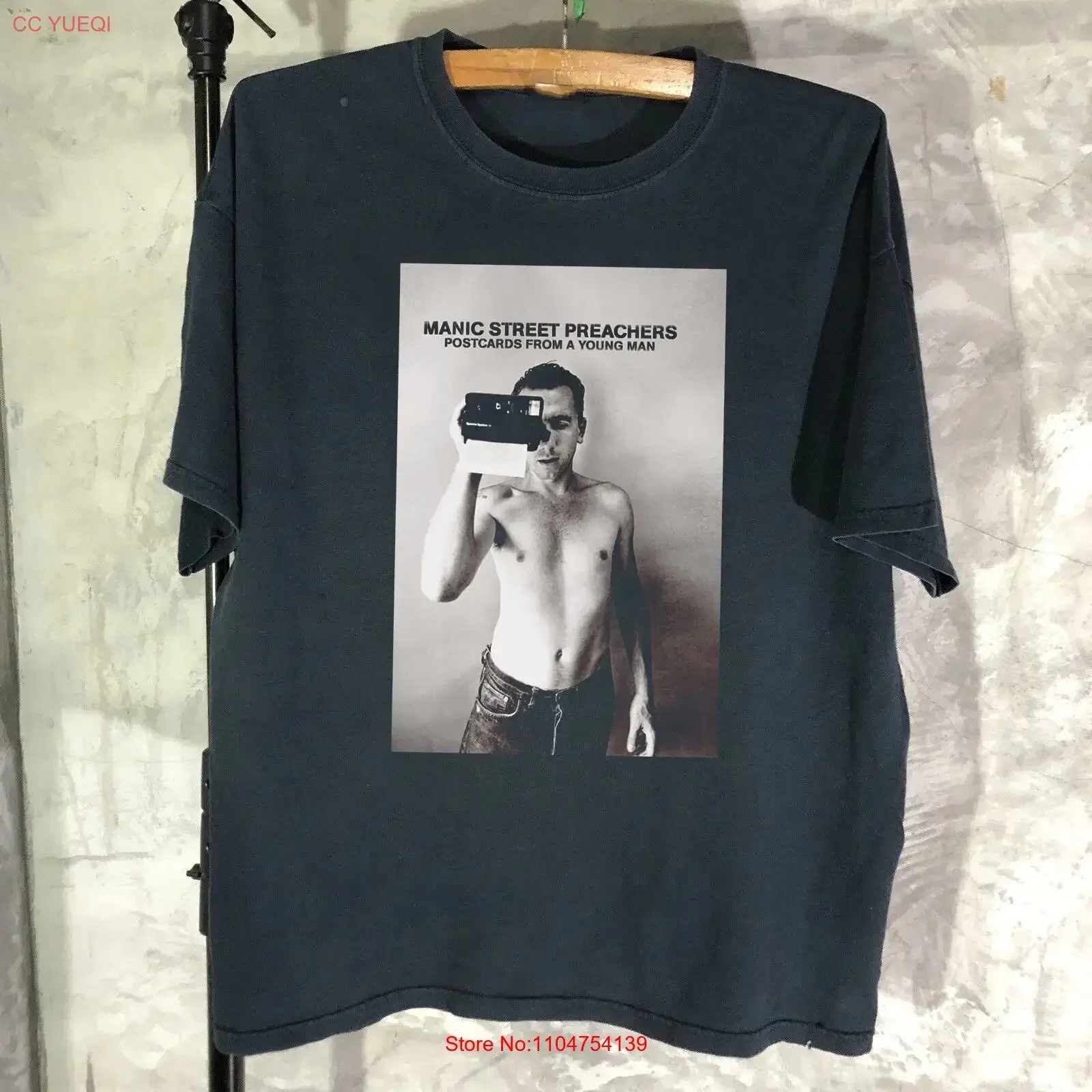 Manic Street Preachers Band Postcards from a Young Man T Shirt Full Size S 5XL vintage Washed Stretched Unisex homme Casual