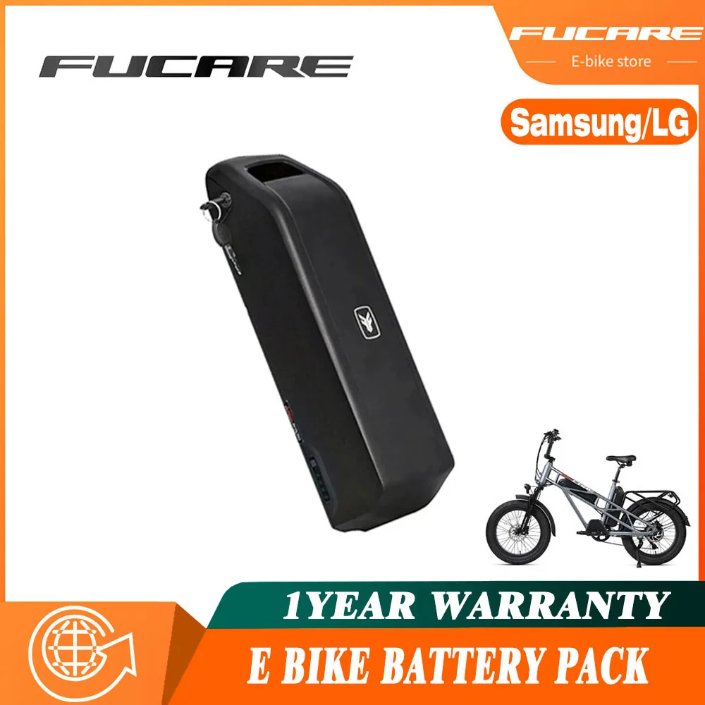 FUCARE UL 48V 15Ah 20Ah 25A Hailong Case BMS Lithium-ion Battery for Motor Electric City Bike with Long Rang, 500W, 750W, 1000W