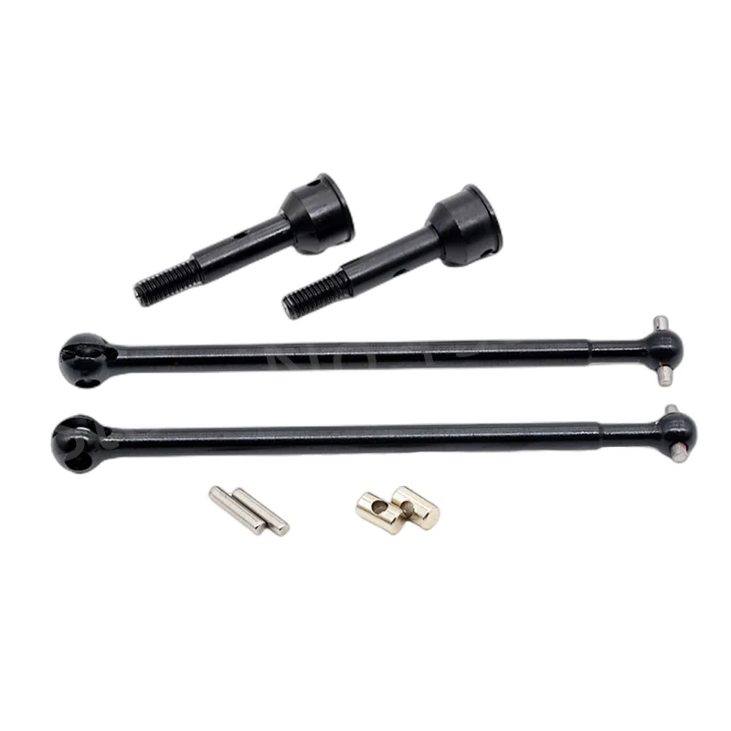 2Pcs ZD Racing 1/10 DBX-10 10421-S RC Buggy Desert ROCKET Truck Car Accessories Metal Front Dog Bone CVD Drive Shaft 7503