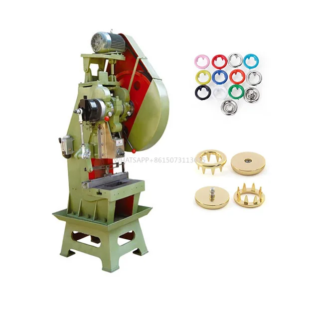 Macchina per la produzione di bottoni e borchie per jeans con occhielli e bottoni automatici completamente automatici con alta qualità e miglior prezzo