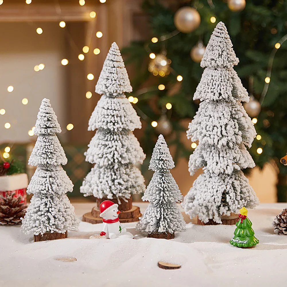 Runtowo 1 pieza Mini decoraciones para árboles de Navidad decoraciones para fiesta de Navidad para el hogar 2026 adornos de Año Nuevo 2025 regalos de Feliz Navidad