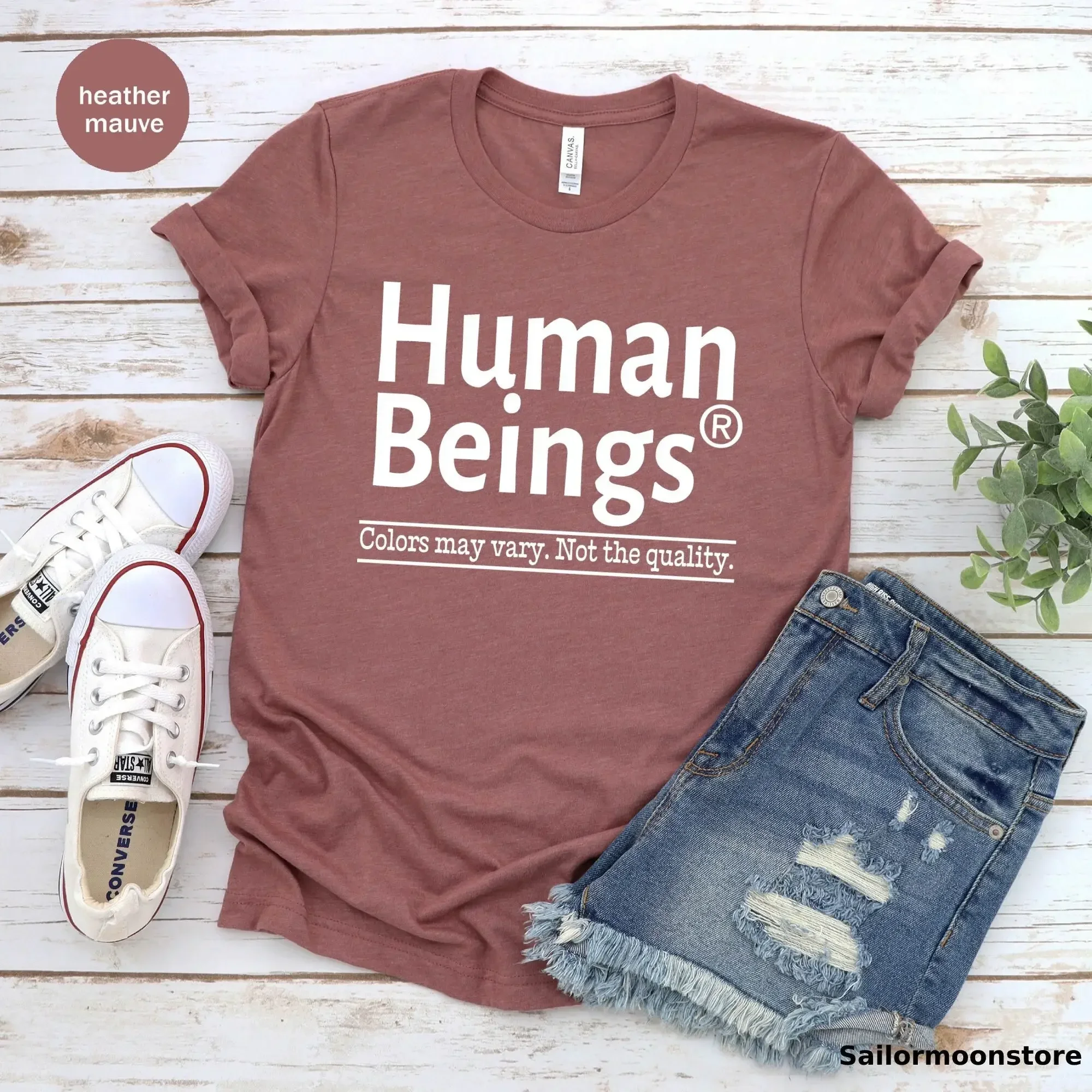 Human Beings Colors May Vary T Shirt Lgbtq Pride Ally Support Black Lives Matter Equal Rights