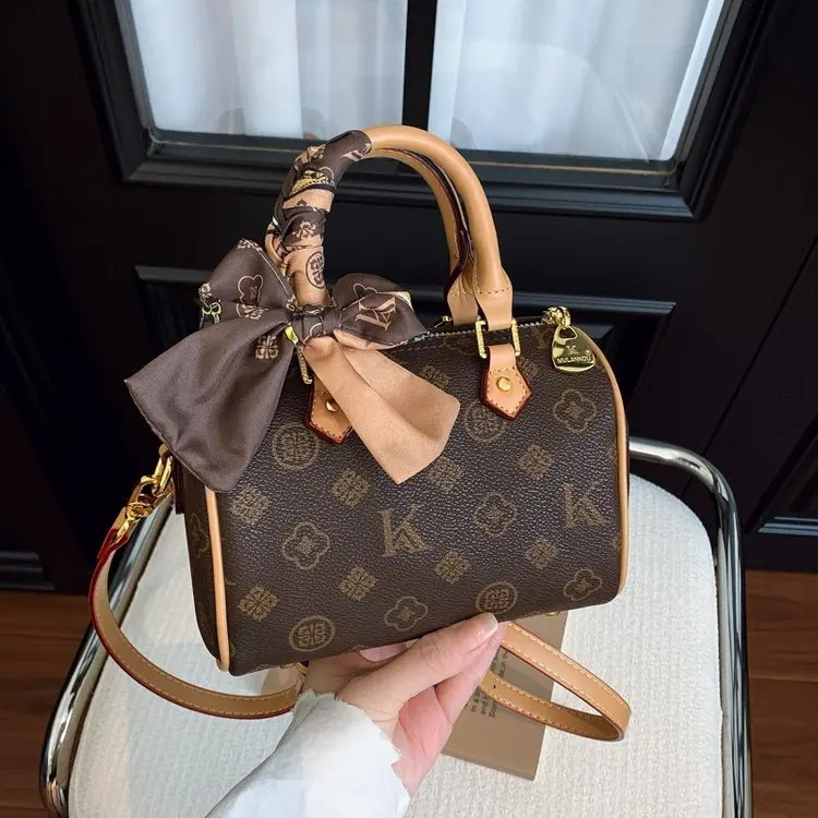 High-End Minimalist Unique Leisure Diaper Bags Women'S Crossbody-Bag Elegant Leather Luxury Shopper Shoulder
