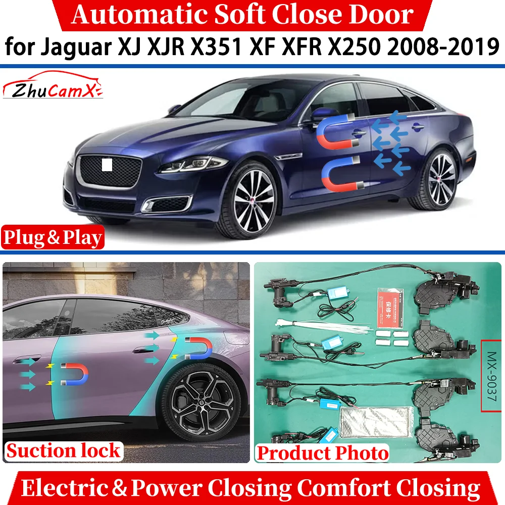 

Система автоматического мягкого закрывания дверей с электроприводом и функцией комфортного закрывания (Soft Close) для Jaguar XJ XJR X351 XF XFR X250 2008-2019