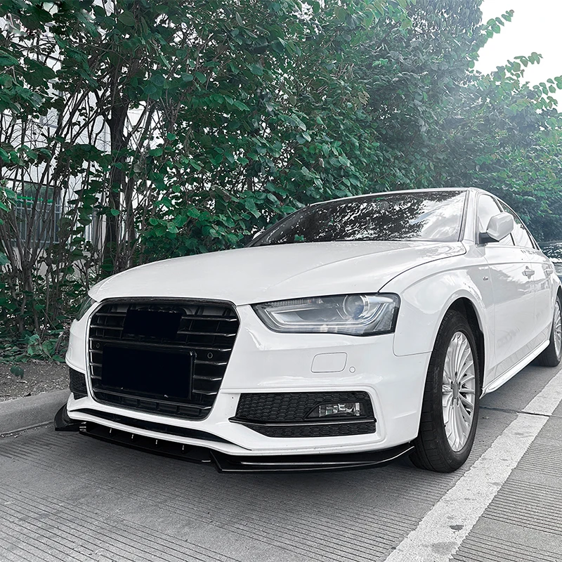 Kép 4: Autó bejárati Festékpárna Ajak számára 2013-2016 audi V–2 B8.5 A5 8T sline Diffuzőr splitter Spoiler Külső Átállítás autó accessor alkatrészek
