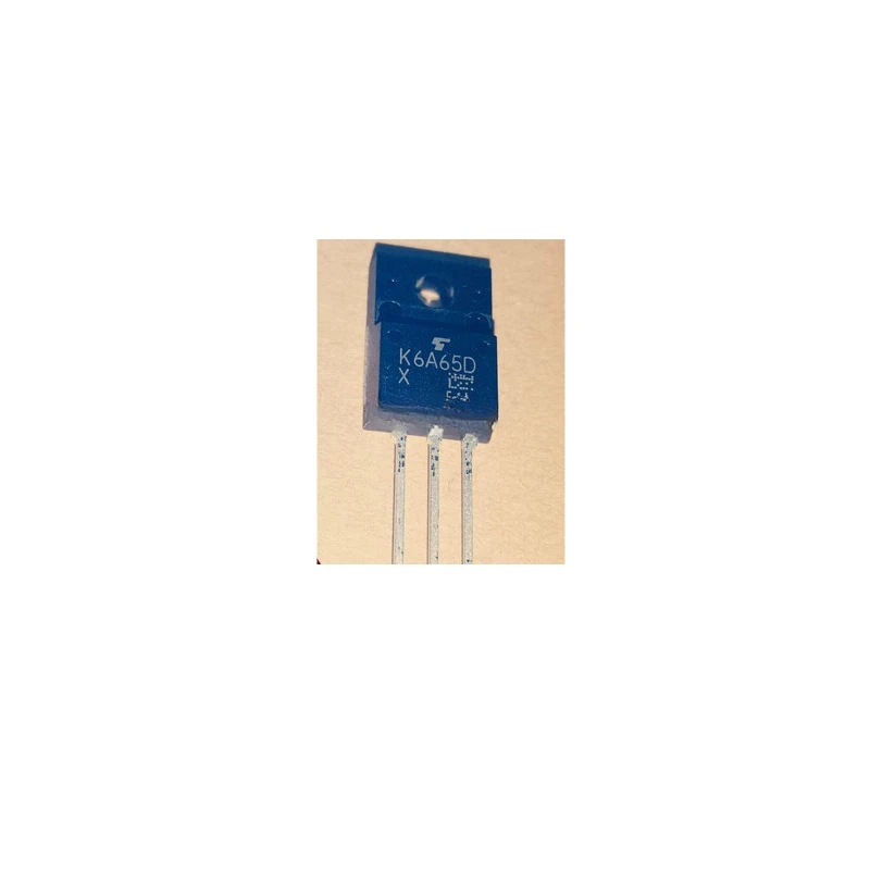 80PCS K6A65D TK6A65D New import TO-220F 650V 6A Field effect tube MOS transistor Liquid crystal field effect tube