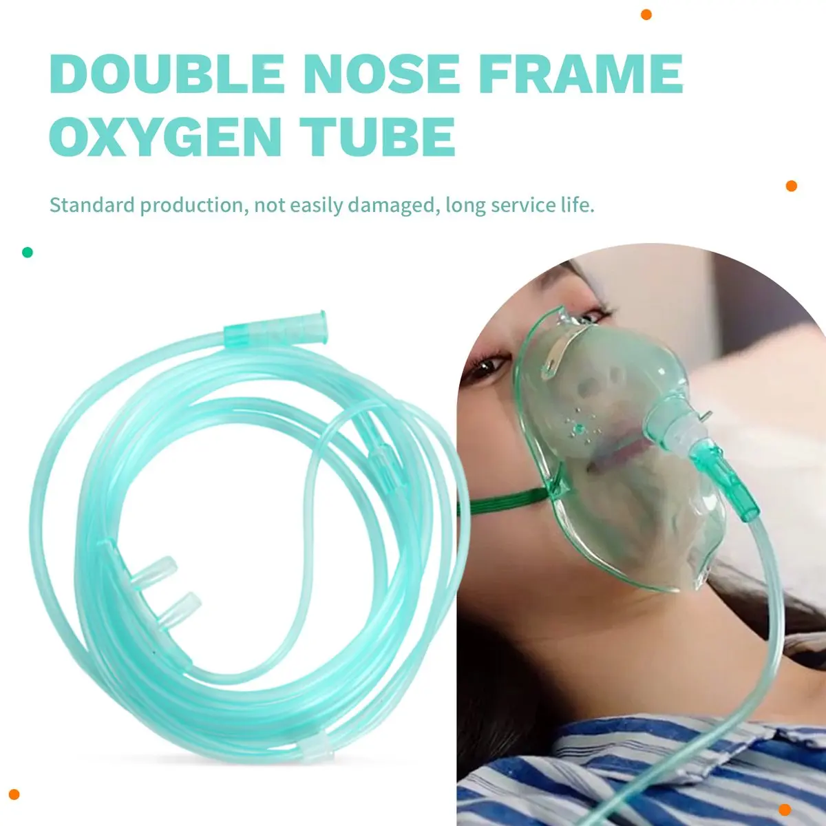 

Кислородные канюли maiABIY, 15 шт., 2 метра, назальные, мягкие, для взрослых