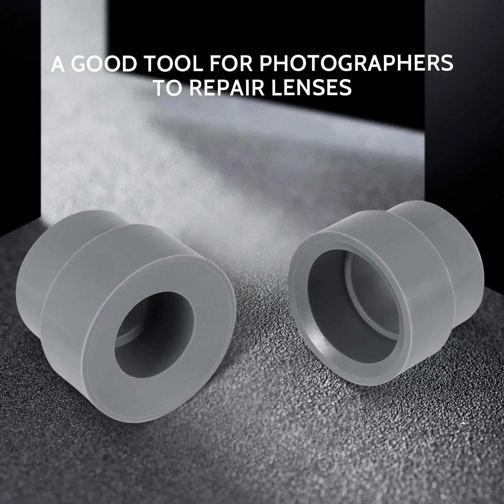 렌즈 수리 도구 키트, 카메라 DSLR 링 제거 고무, 사진 스튜디오 액세서리, 8-83mm, 9 개/세트