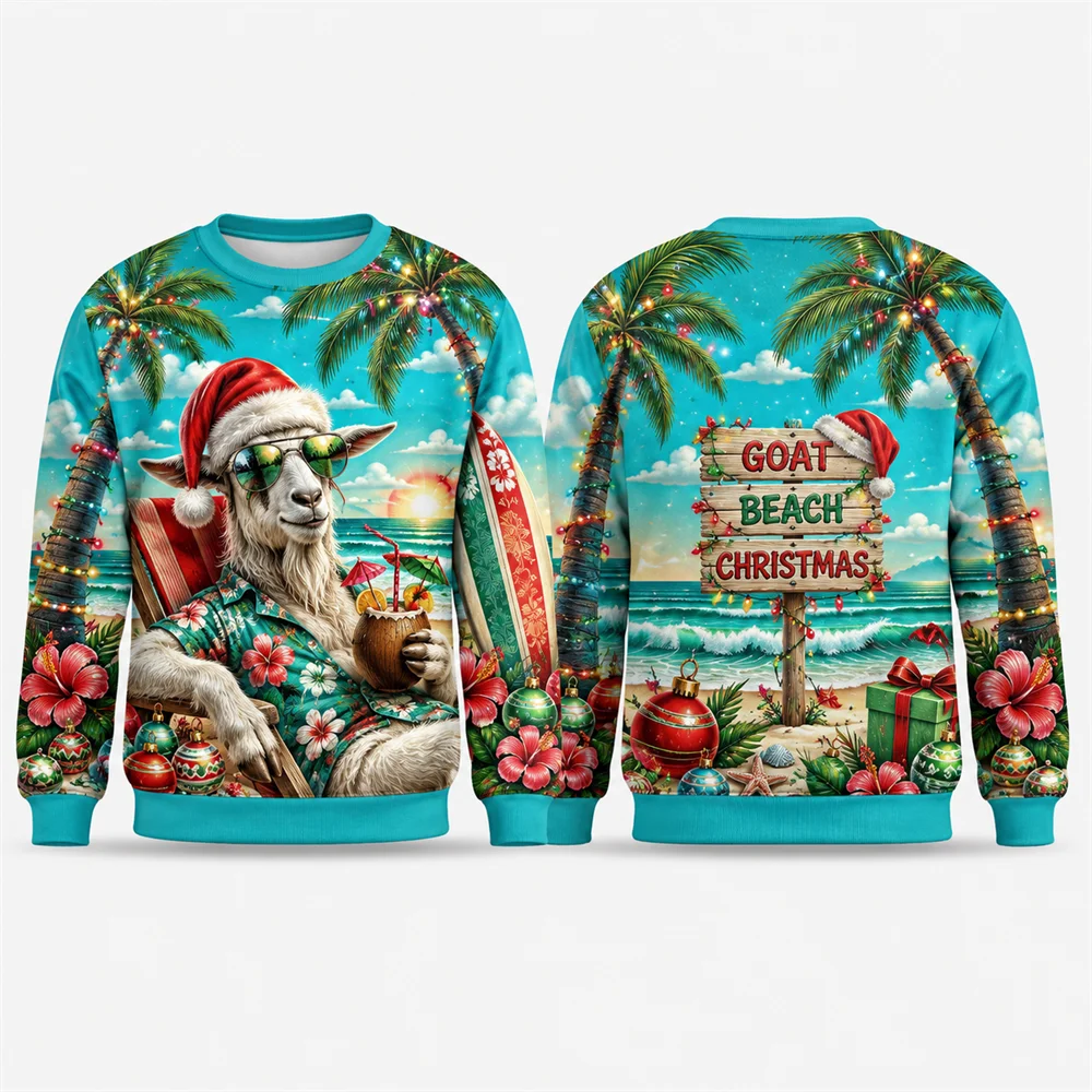 เสื้อสเวตเตอร์คริสต์มาสลายแพะข - 3D Printing Xmas บทวิจารณ์และราคา
